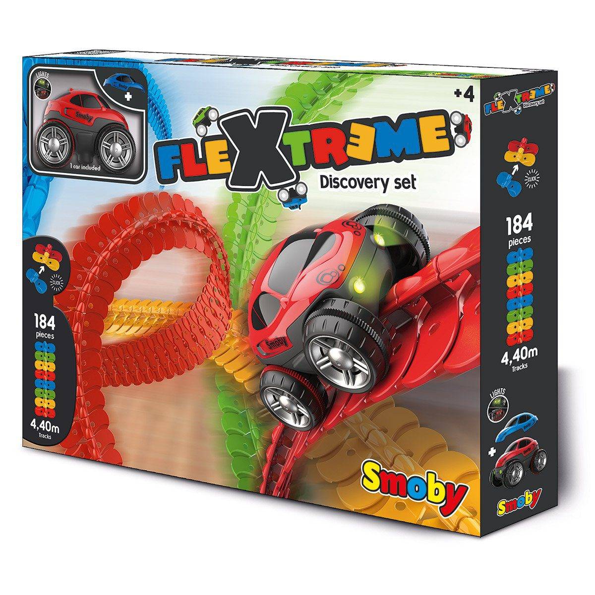 Smoby Flextreme bílabraut+bíll