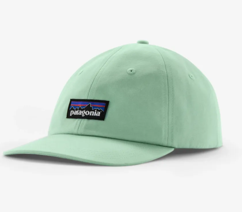 Patagonia P-6 Label Trad Derhúfa Rinsed Green