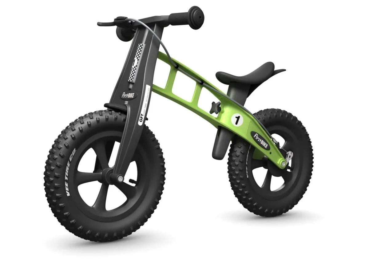 FirstBIKE Jafnvægishjól FAT Grænt
