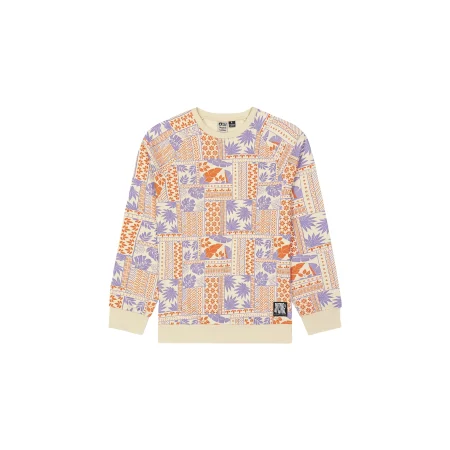 Picture Wakara Crew Herrapeysa Jungle canopy print