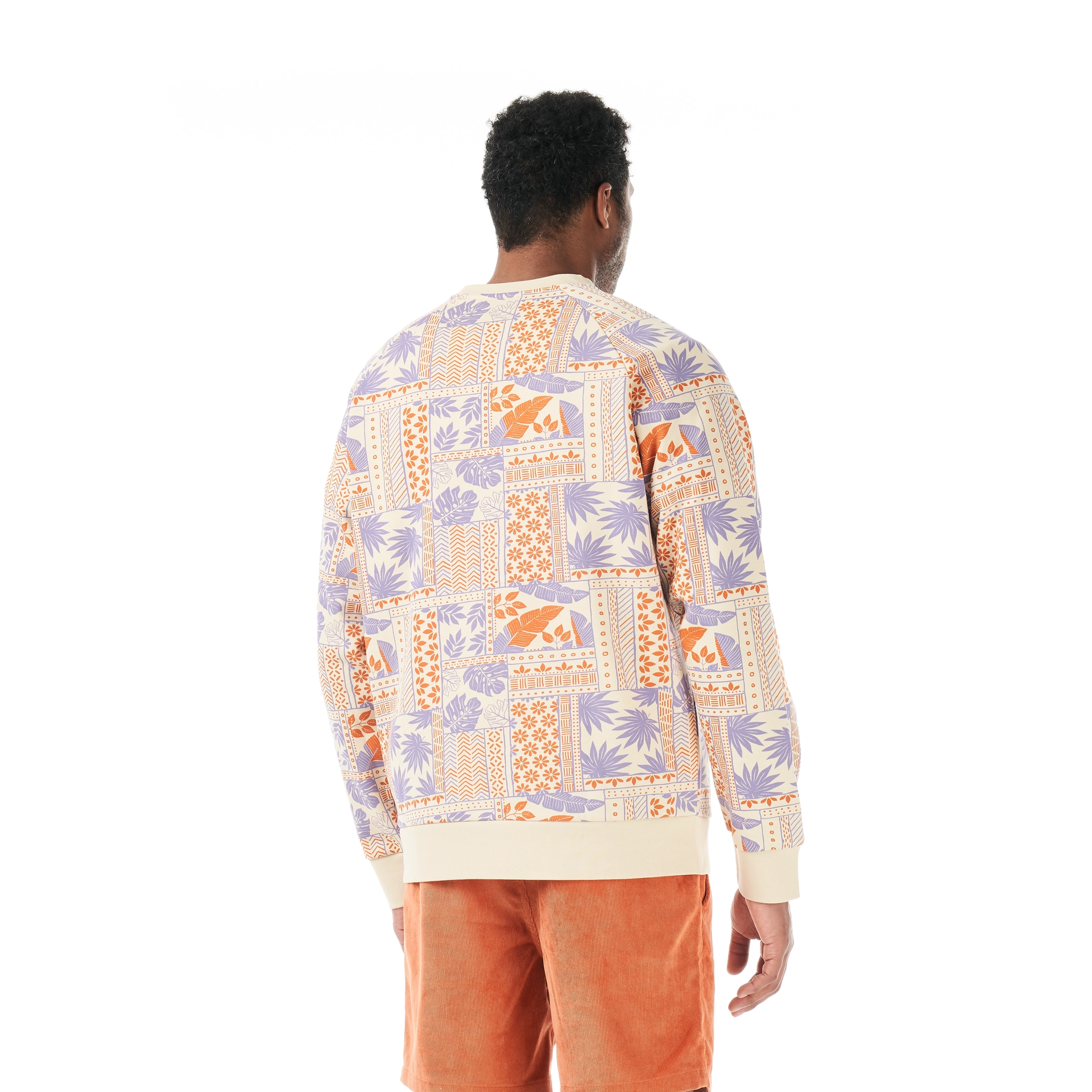Picture Wakara Crew Herrapeysa Jungle canopy print - Image 4
