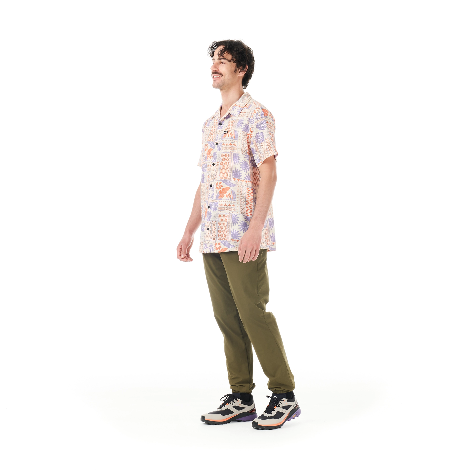 Picture Klivox Herra Skyrta Jungle canopy print - Image 5