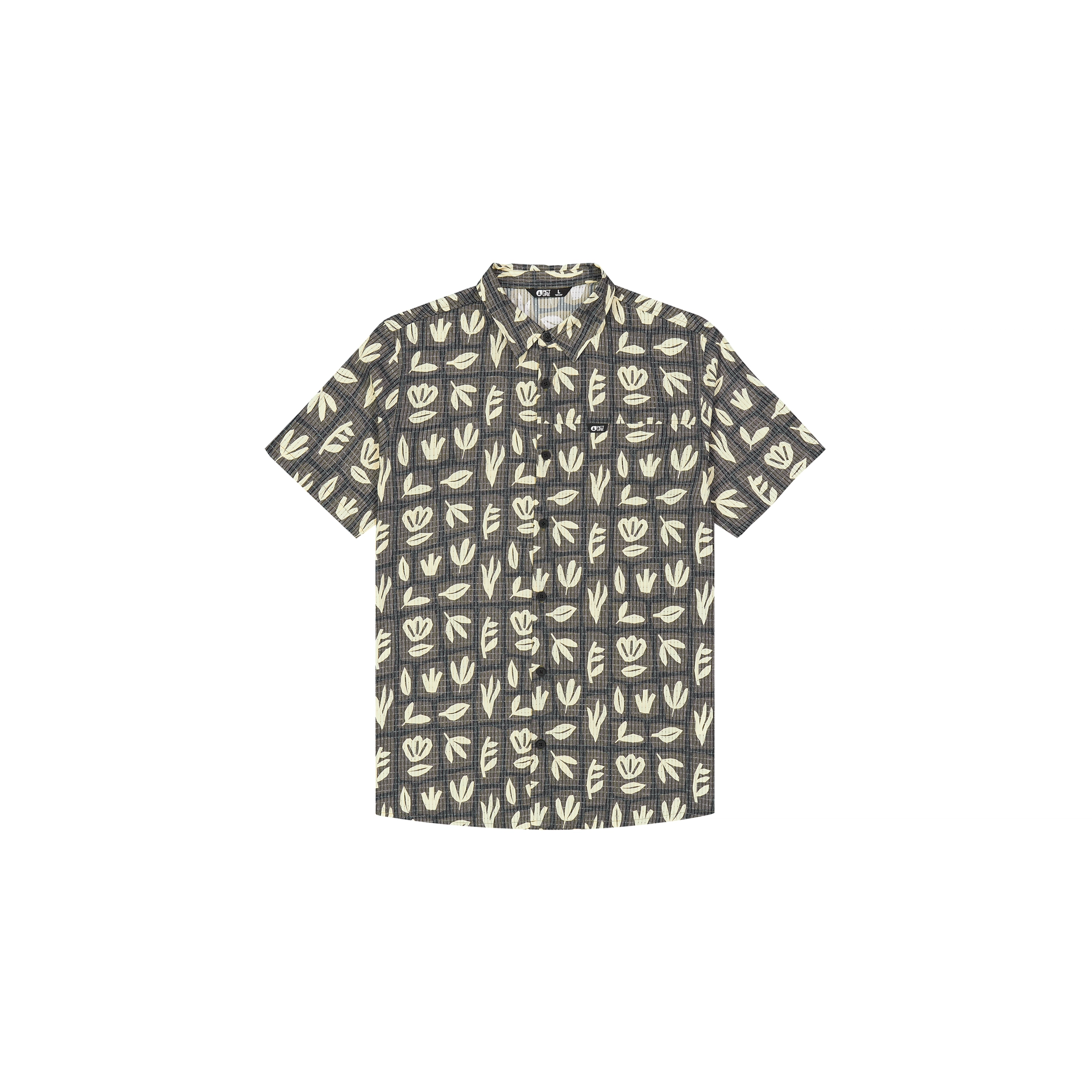 Picture Klivox Herra Skyrta Cedar leaf print