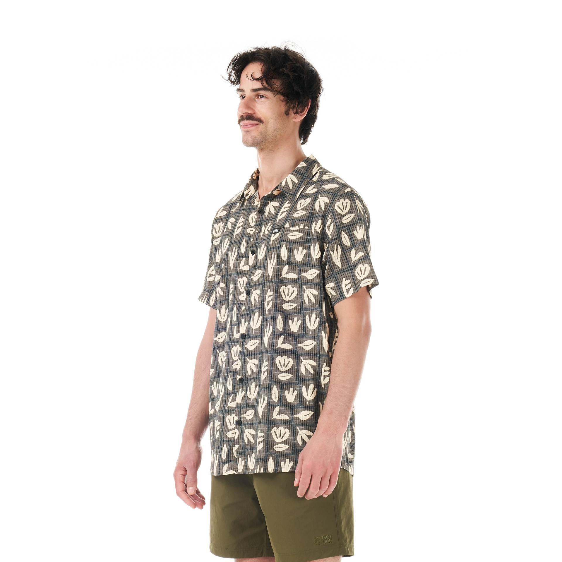 Picture Klivox Herra Skyrta Cedar leaf print - Image 7