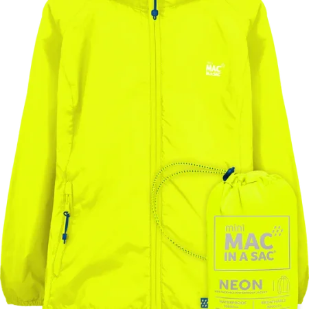 Mac in a Sac Barna Jakki Neon Gulur