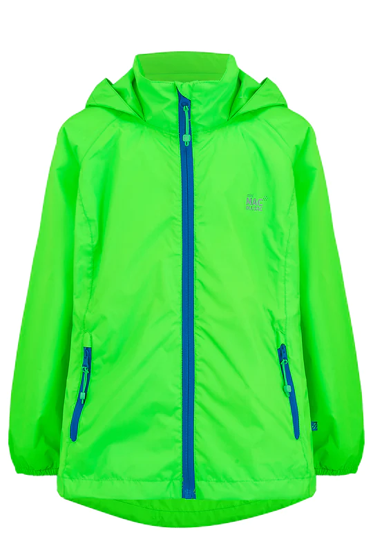 Mac in a sac Barna jakki Neon grænn