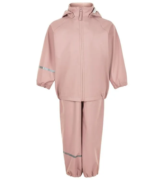 Celavi Basic Regnsett -Recycle PU Misty Rose