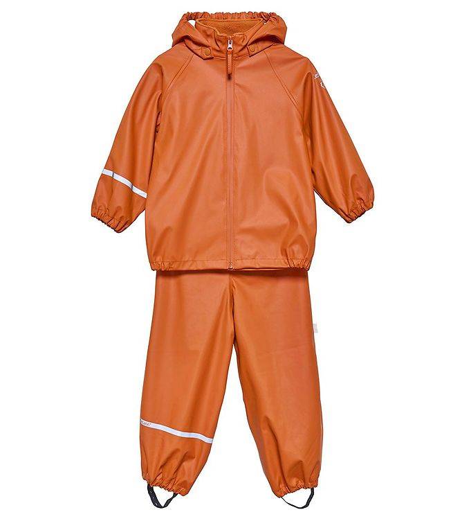 Celavi Basic Regnsett -Recycle PU Amber Brown - Image 7