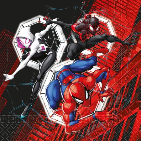 Serviettur Spiderman World of Webs 20 stk 33 cm
