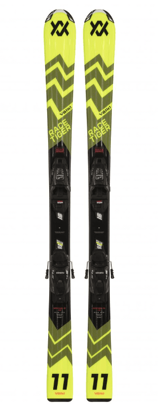 Völkl Racetiger JR Barna Svigskíði með bindingum, 100 – 120cm/4,5