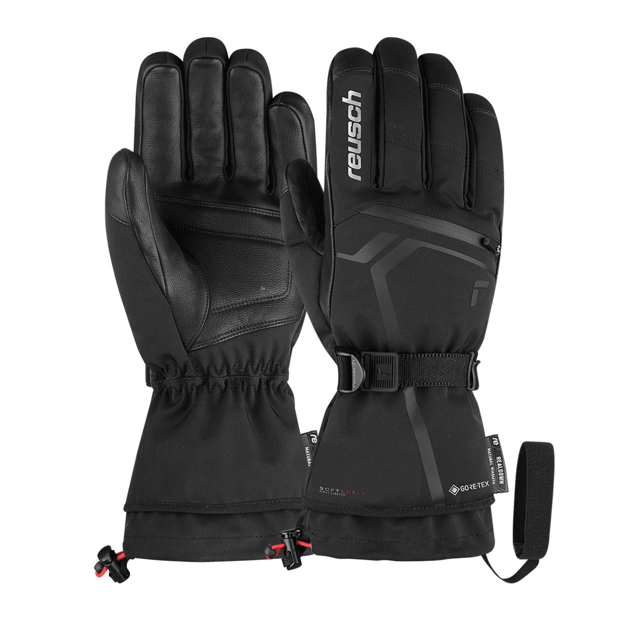 Reusch Down Spirit GTX Skíðahanskar Black