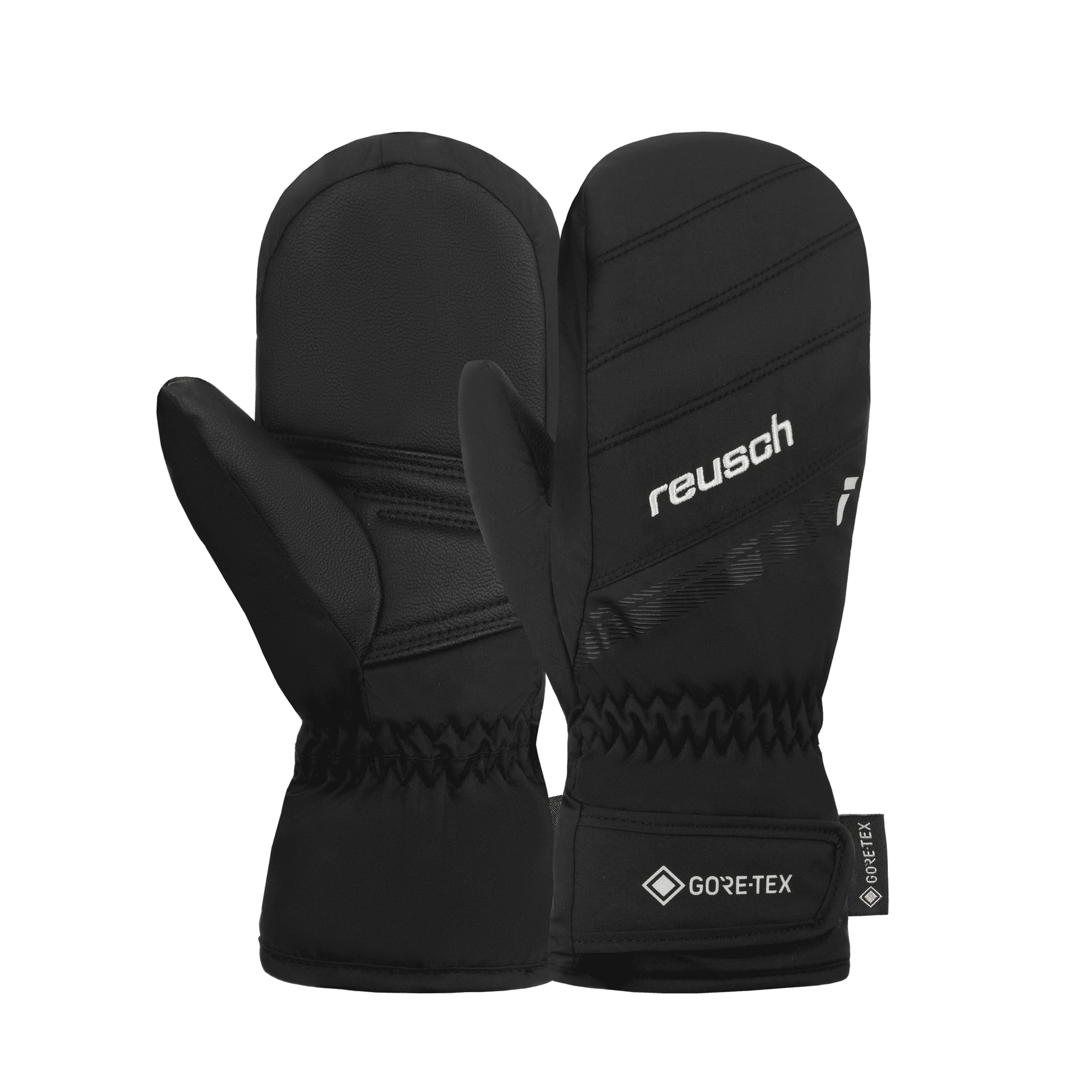 Reusch Tommy GORE-TEX Barna Skíðalúffur Black/white