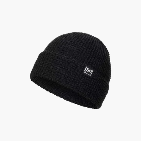 Super.Natural City Beanie Húfa Jet Black