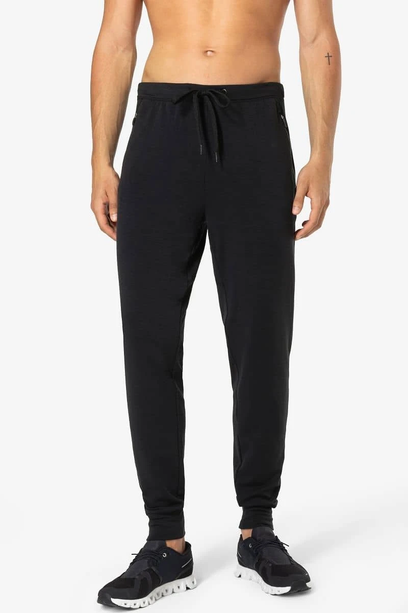 Super.Natural EVERYDAY Herra Joggingbuxur Jet Black - Image 2