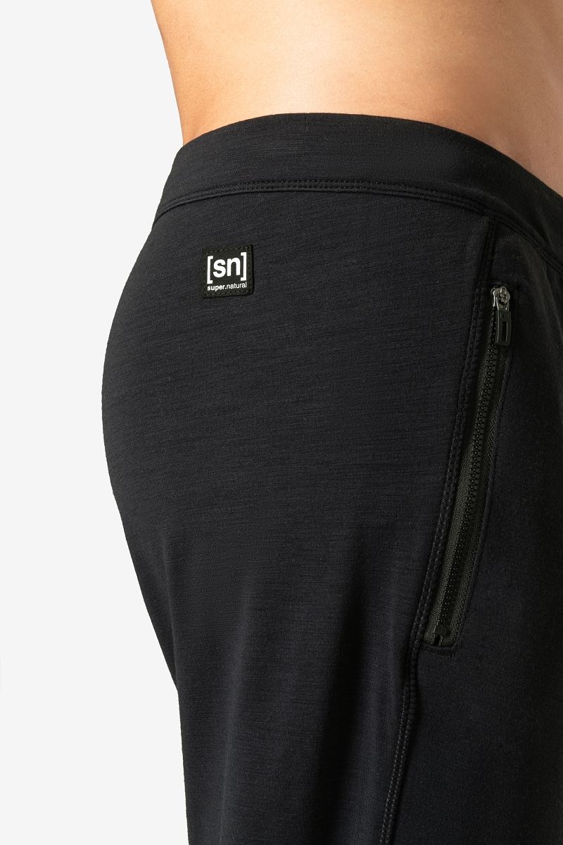 Super.Natural EVERYDAY Herra Joggingbuxur Jet Black - Image 3