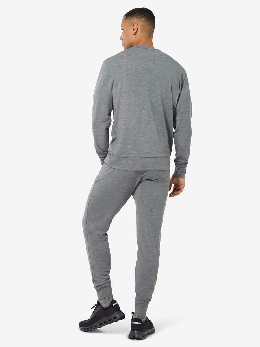 Super.Natural SAILOR CREW Herrapeysa Grey melange - Image 5