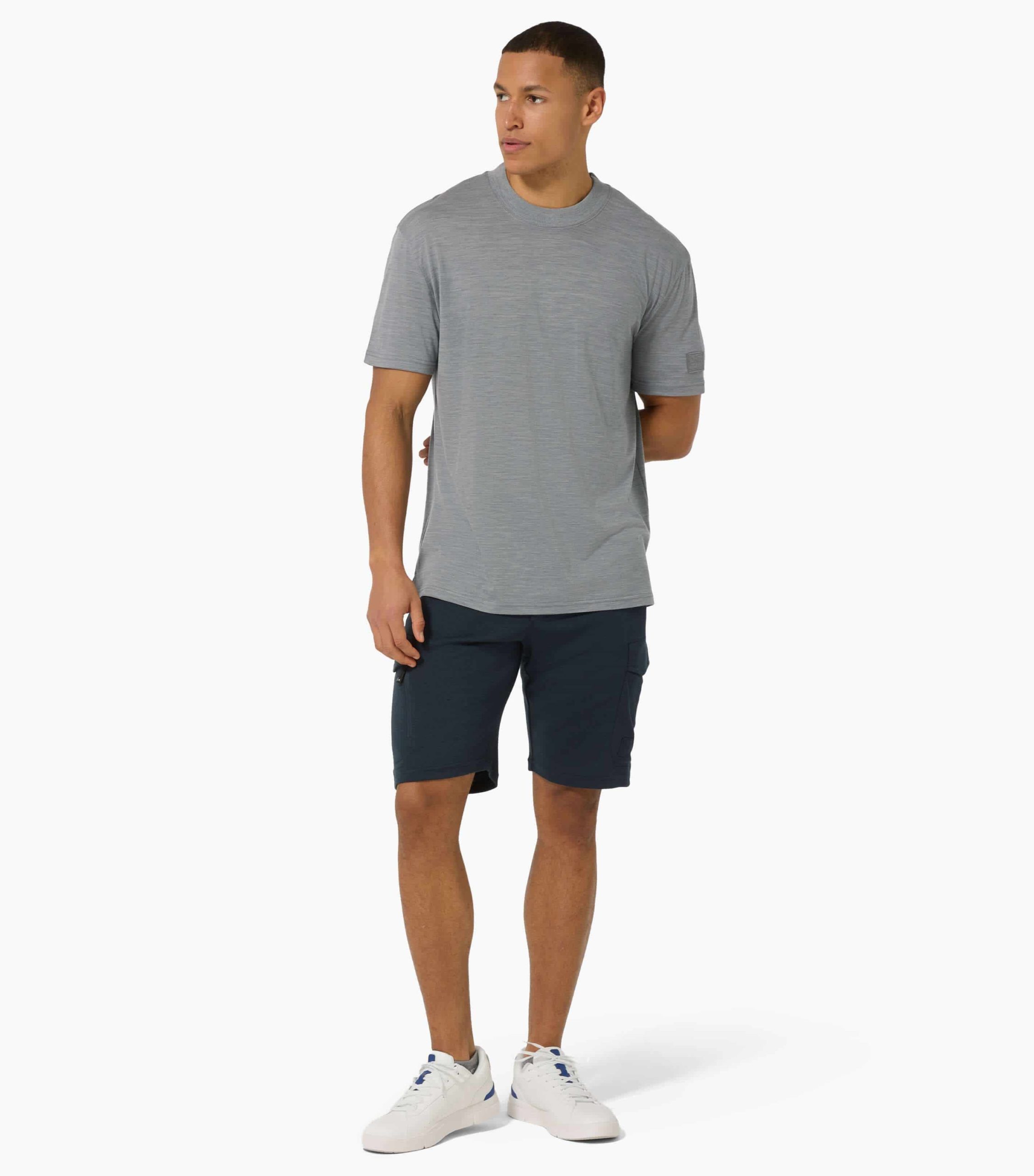 Super.Natural Casual rib bio Herrabolur Cashmere grey - Image 4