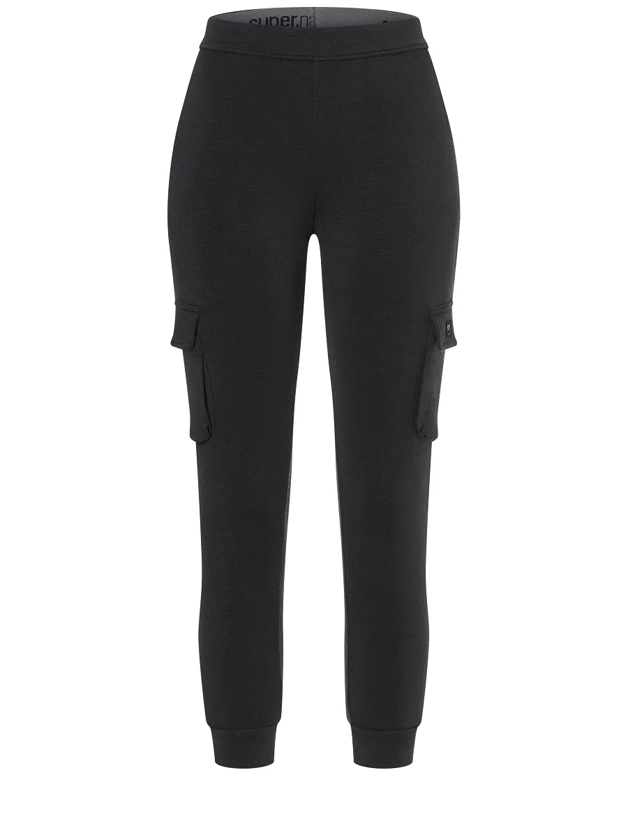 Super.Natural Dömubuxur City Cargo Jet Black