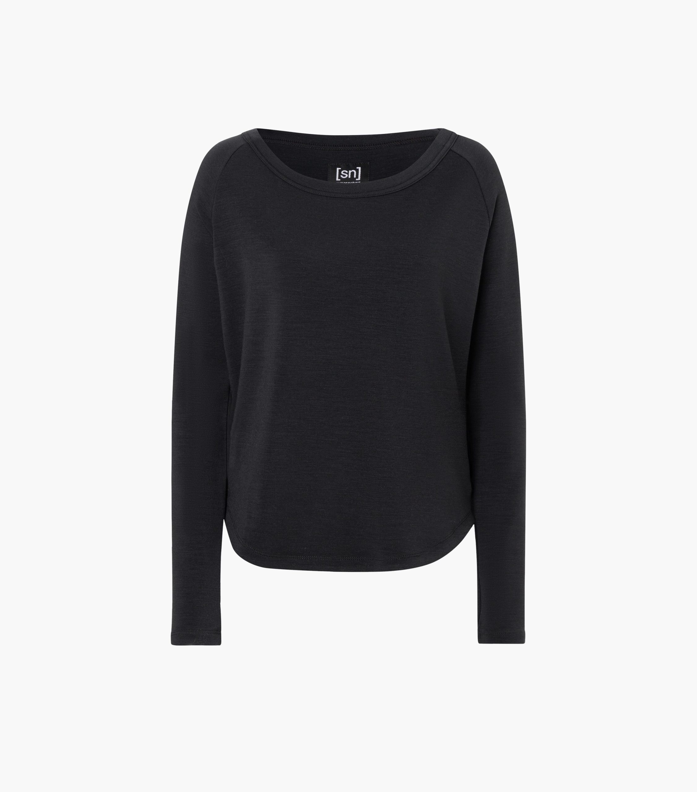 Super.Natural Dömupeysa Everyday Crew Jet Black