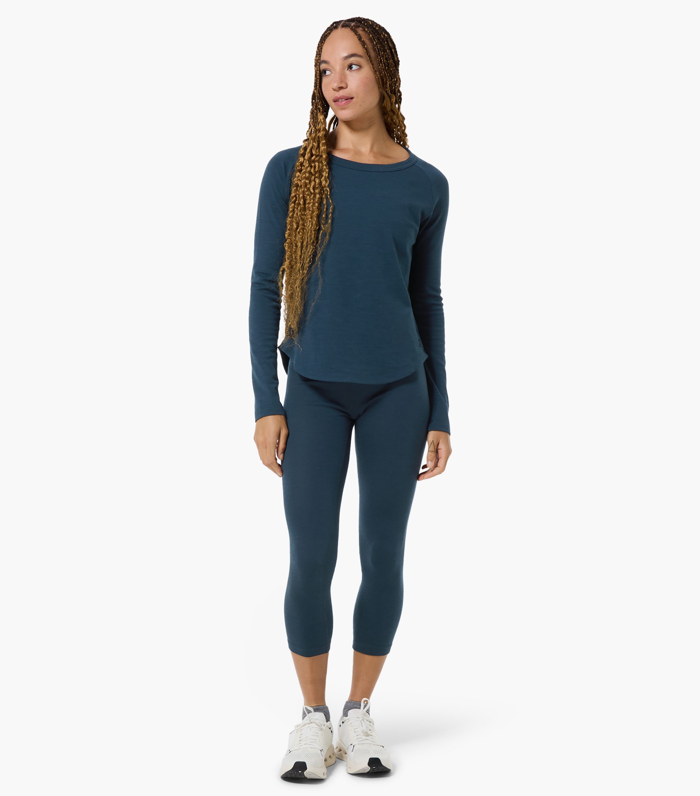 Super.Natural Dömupeysa Everyday Crew Jet Black - Image 6