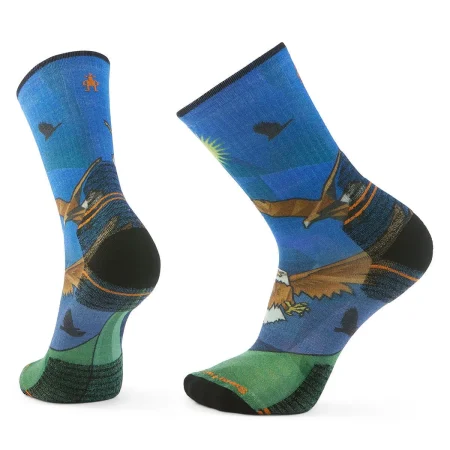 Smartwool Targeted Crew Eagle Print Göngusokkar