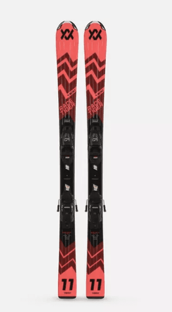 Völkl Racetiger JR barna svigskíði með bindingum 70 – 80cm/4,5 Red Vmotion