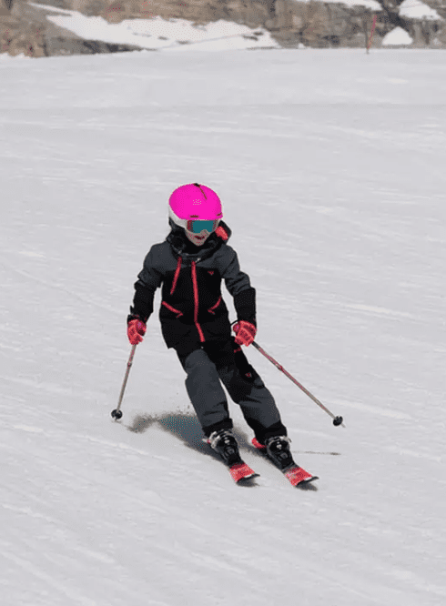 Völkl Racetiger JR barna svigskíði með bindingum 70 – 80cm/4,5 Red Vmotion - Image 3