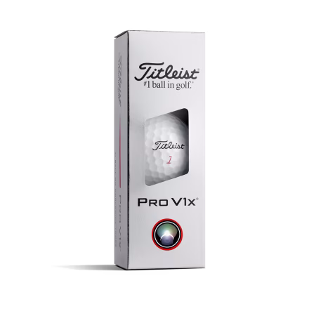 Titleist golfboltar Pro V1X 2025 - 3 Stykki