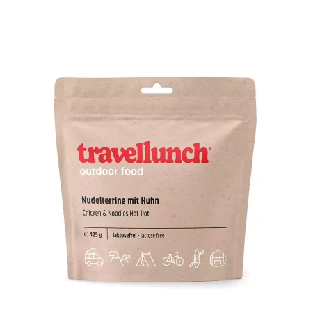 Travellunch kjúklinga & núðlu pottréttur 125 gr – laktósafrír