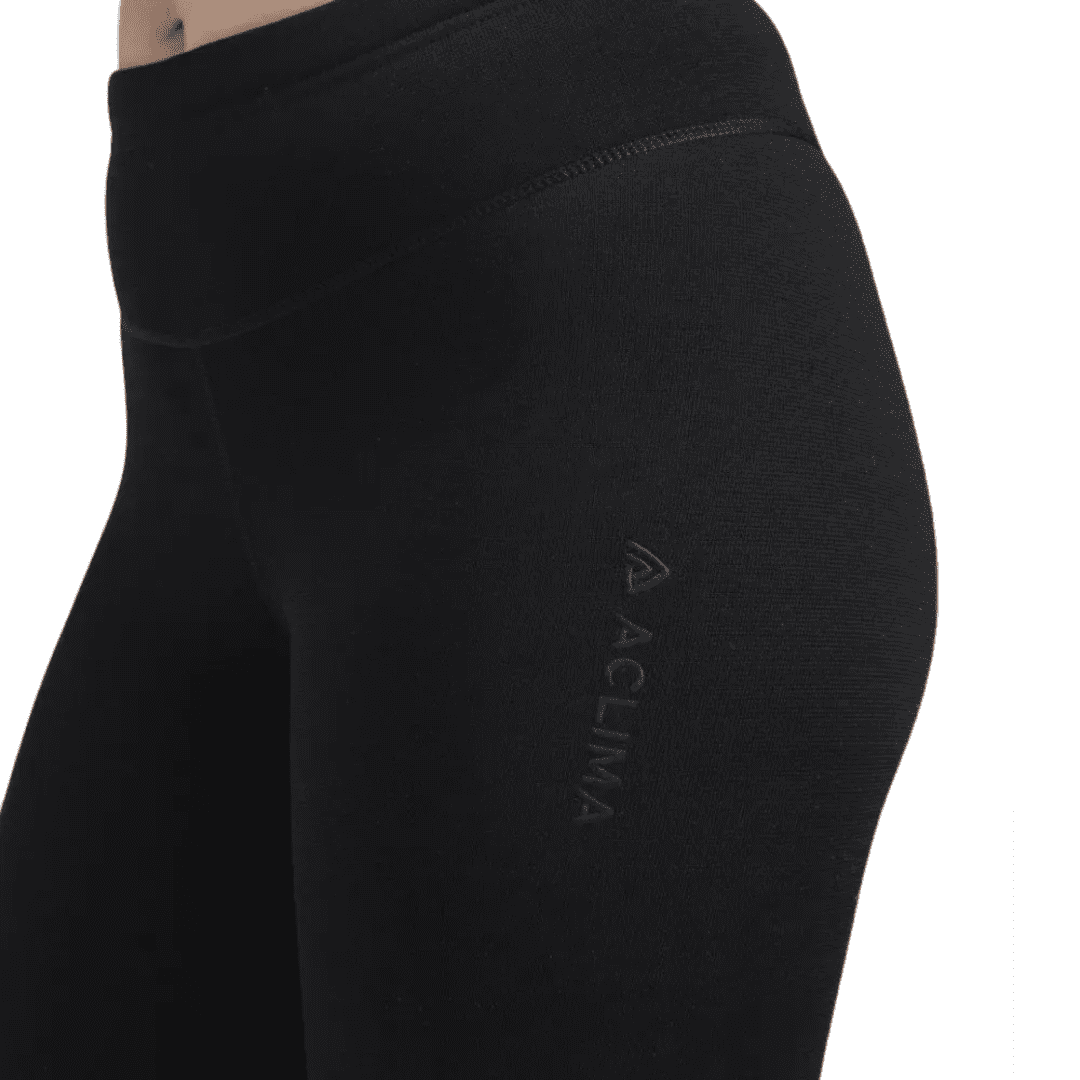 Aclima FleeceWool V2 Dömu Buxur Jet Black - Image 4