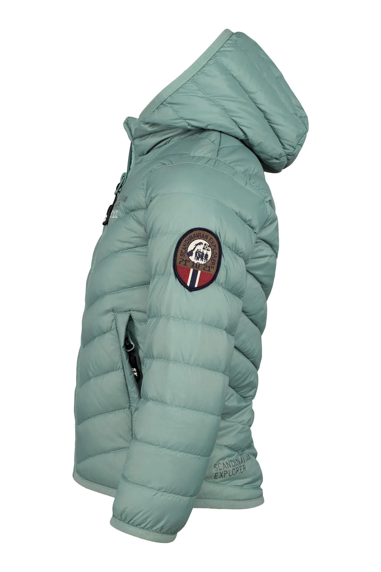 Scandinavian Explorer Barna Dúnjakki Mintugrænn - Image 2