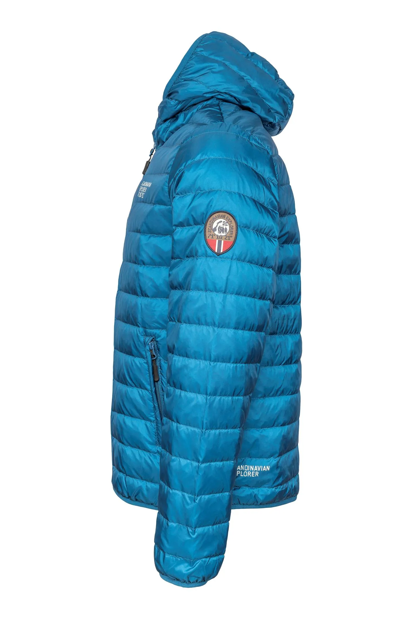 Scandinavian Explorer Ripstop Jakki Unisex Blár - Image 2