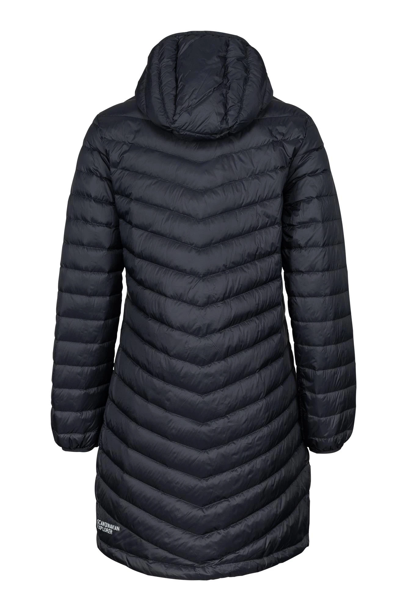 Scandinavian Explorer Dömu Dúnkápa 3/4 - Svört - Image 3