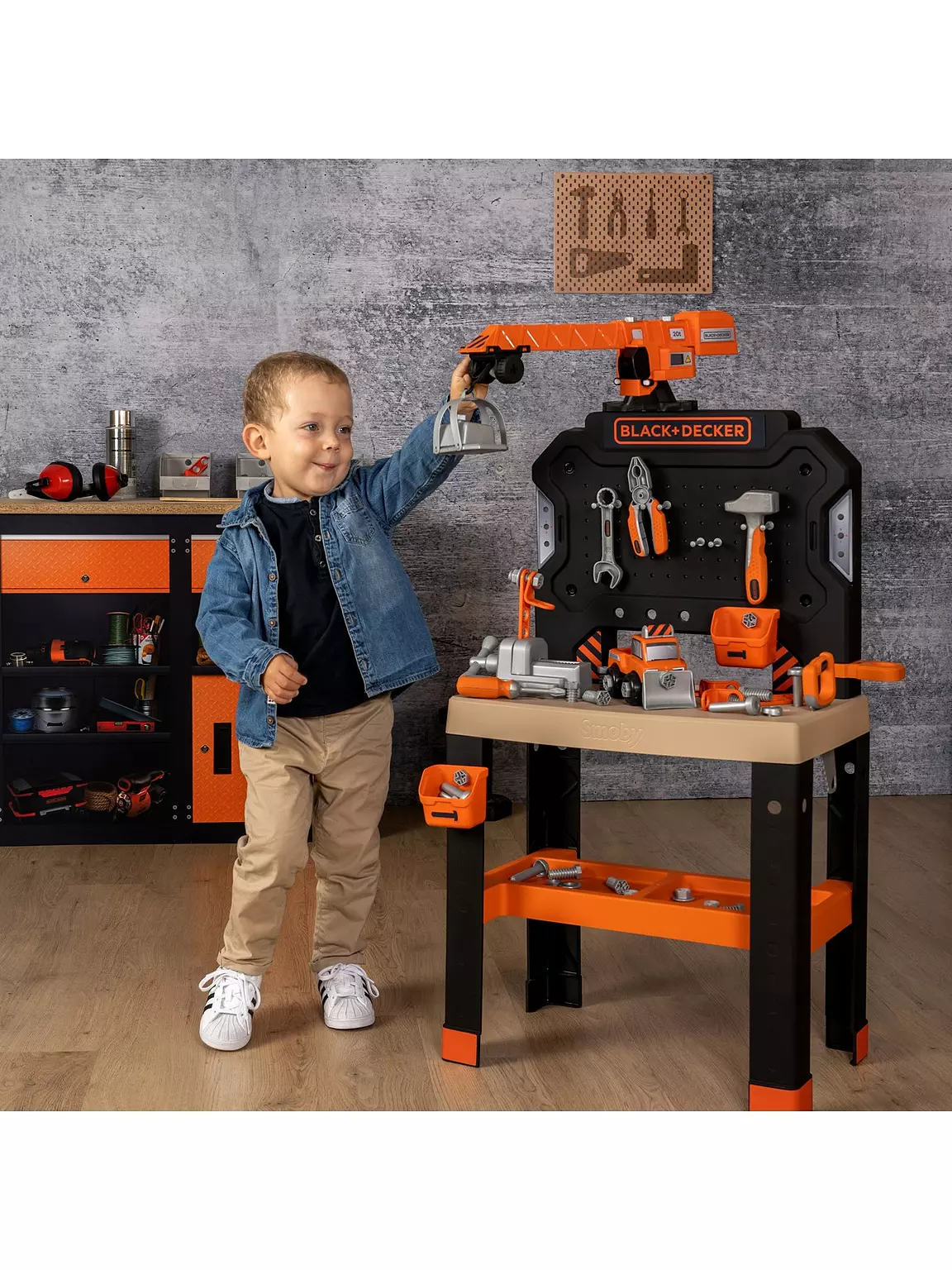 Smoby Black+Decker Verkfærabekkur með krana - Image 10