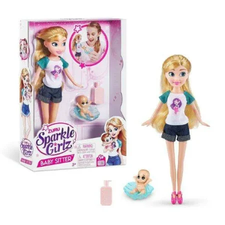 ZURU Sparkle dúkka 26cm Barnapía