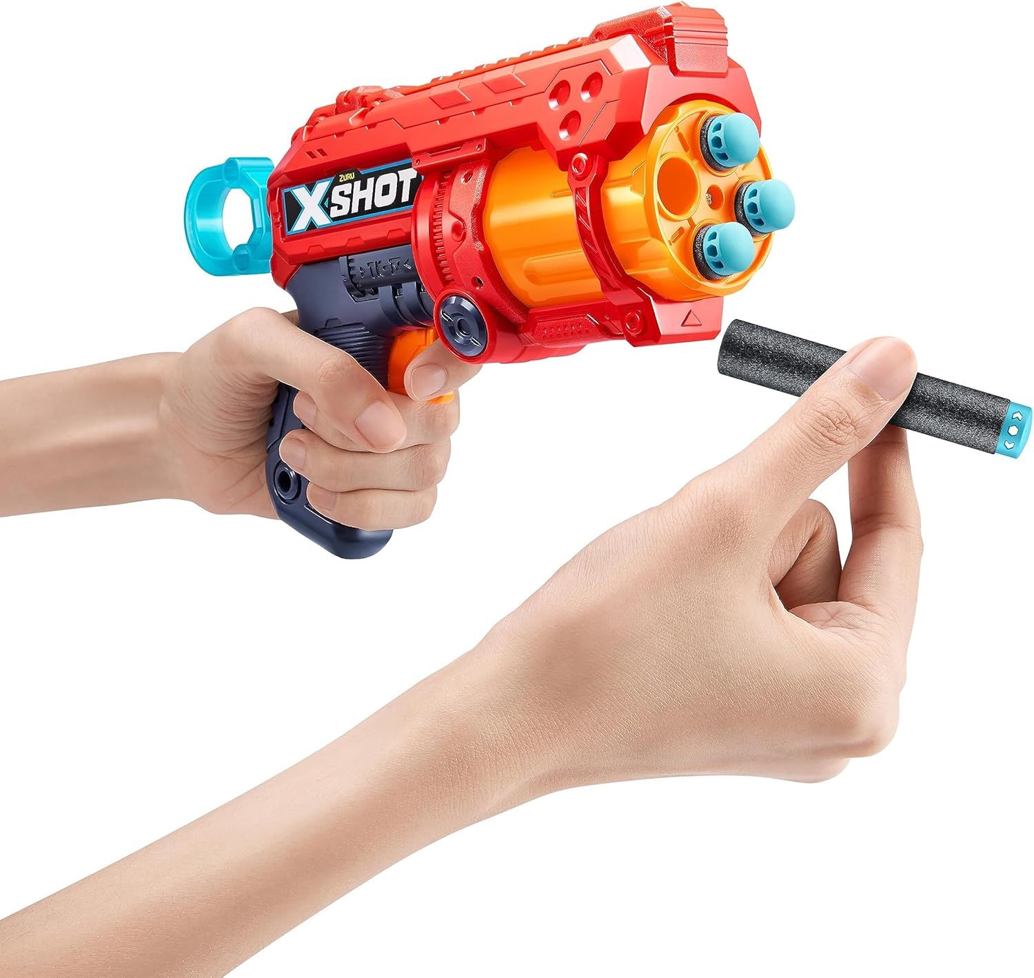 Zuru X-shot Byssur Fury 2 í pakka og 3 dósir - Image 4