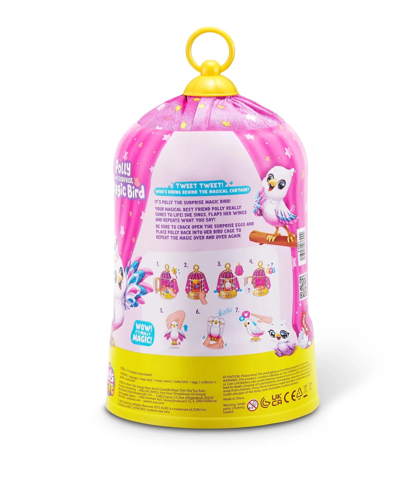 Zuru Pets Alive Polly Töfrandi Páfagaukur - Image 10