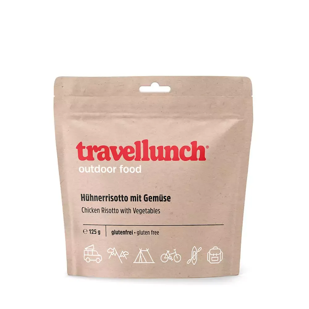 Travellunch Kjúklinga Risotto, Gluten Frítt 125g