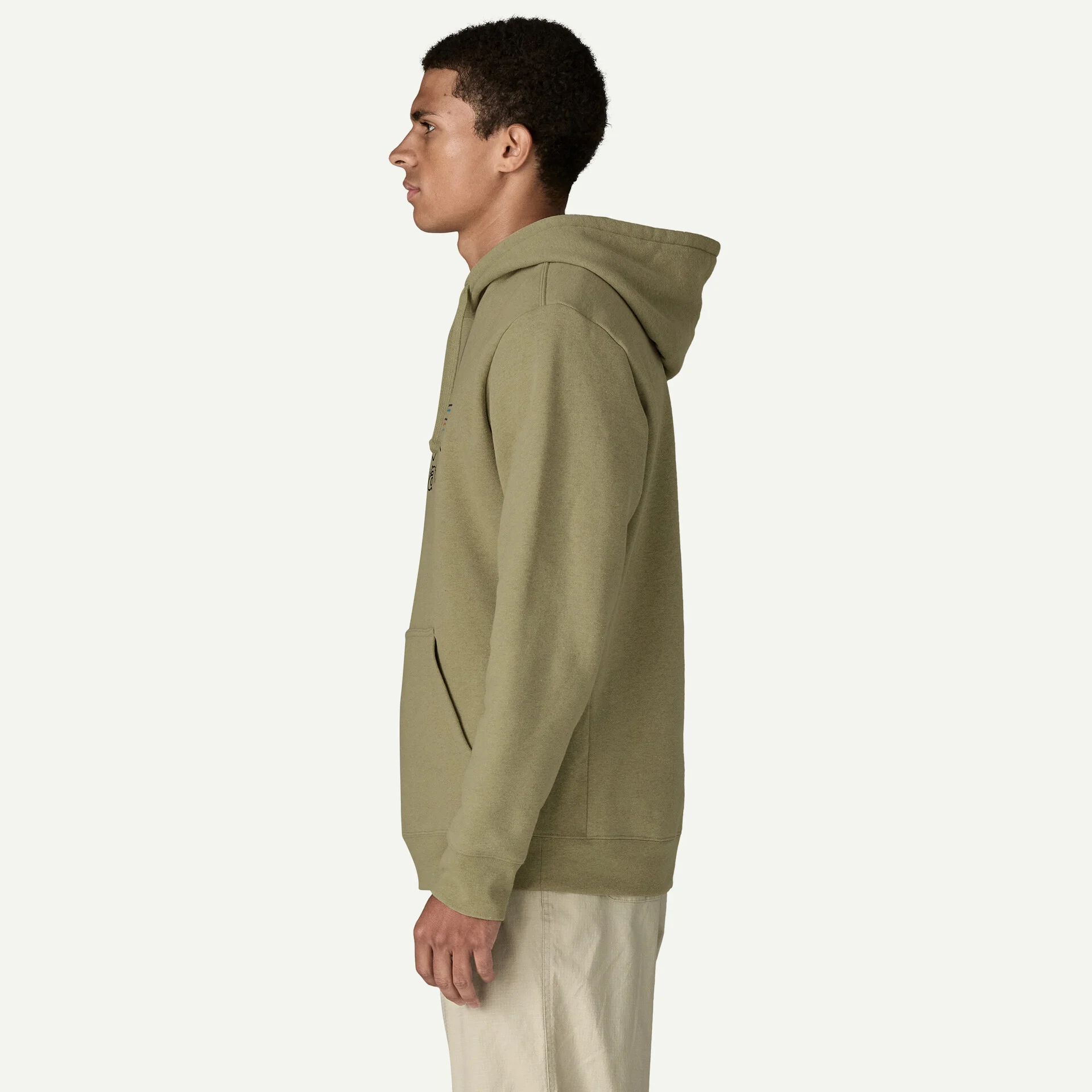 Patagonia Uprisal P-6 logo Herra Hettupeysa Gum Green - Image 2