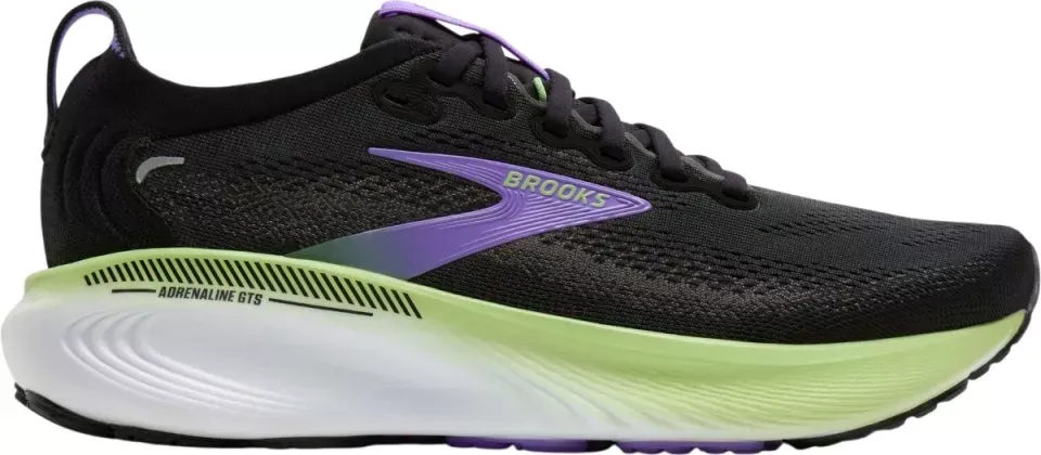 Brooks Adrenaline GTS 25 Dömu Hlaupaskór Black/Blackened Pearl/Purple