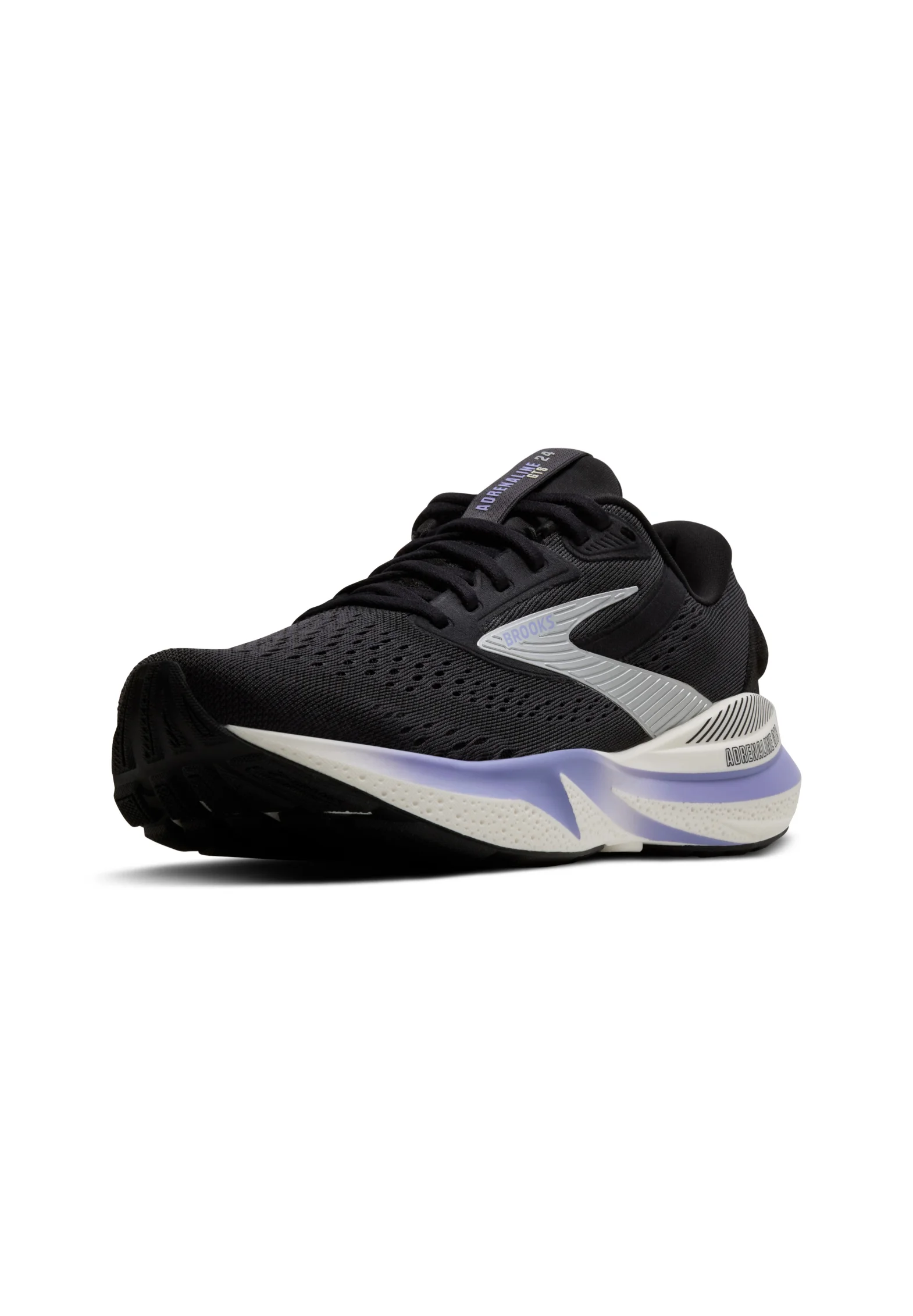 Brooks Adrenaline GTS 24 Dömu Hlaupaskór Ebony/Blue Heron/Silver - Image 2