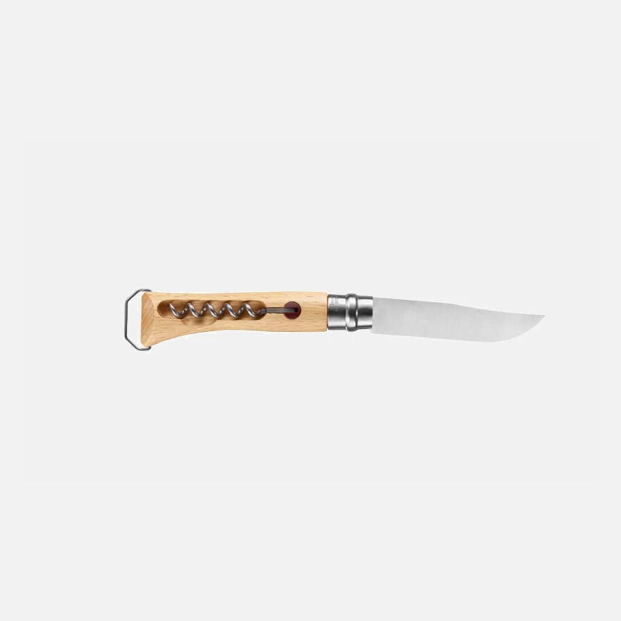 Opinel N°10 Hnífur með upptakara og tappatogara - Image 4