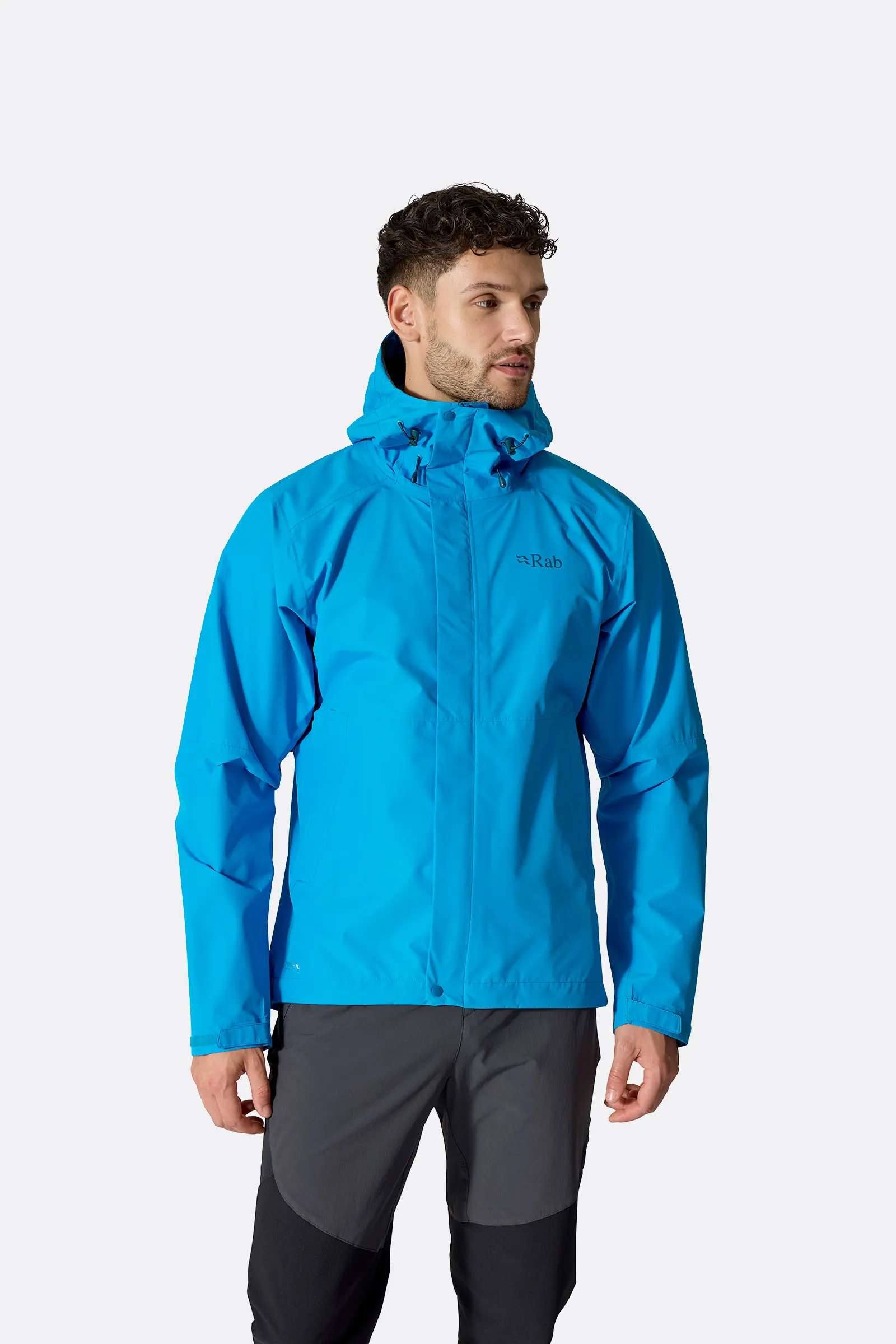 RAB Downpour Skeljakki Maya Blue - Image 8