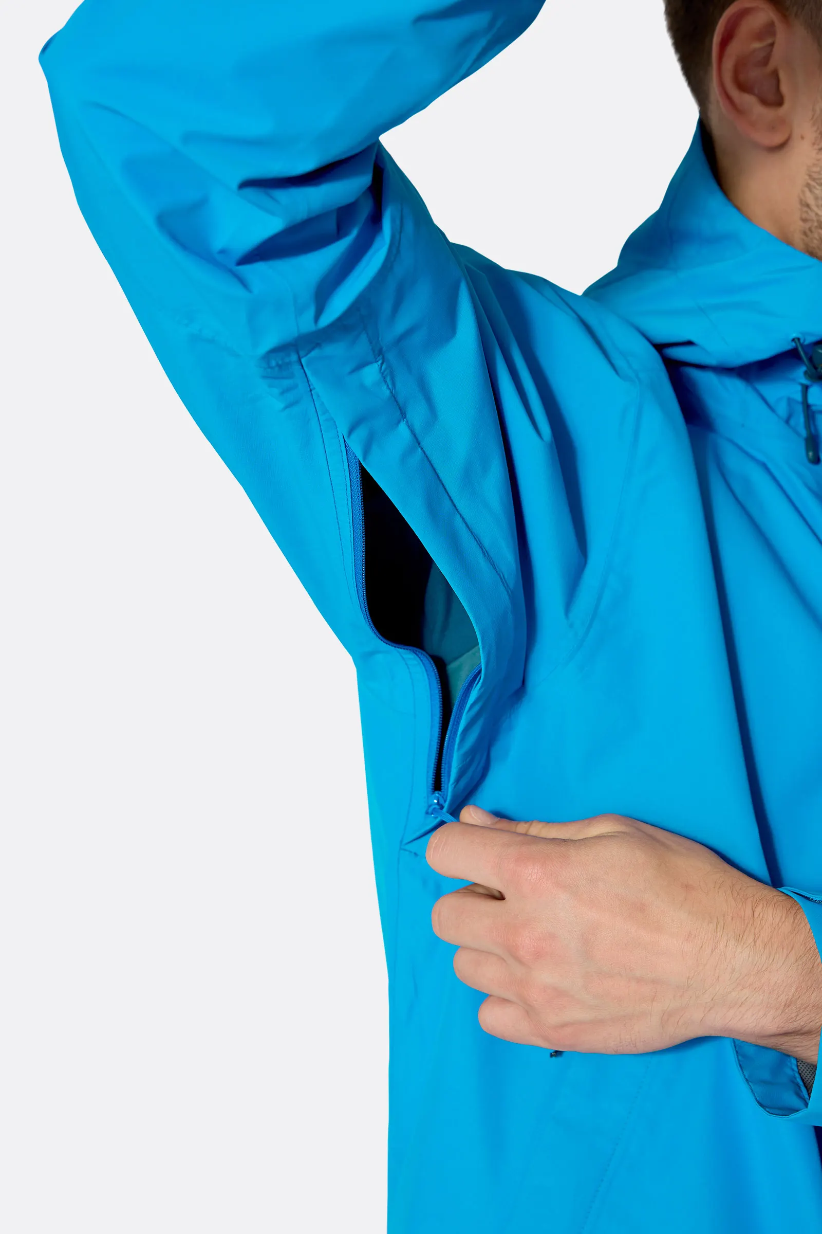 RAB Downpour Skeljakki Maya Blue - Image 3