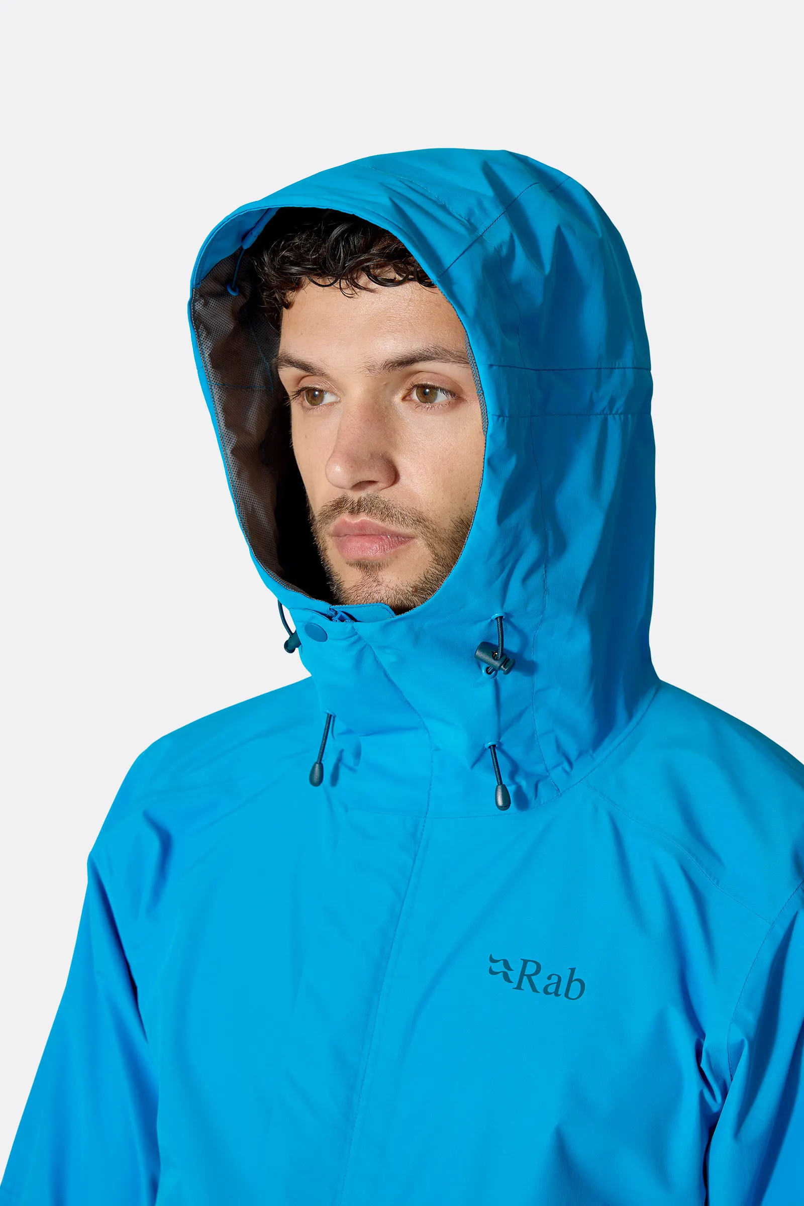 RAB Downpour Skeljakki Maya Blue - Image 7
