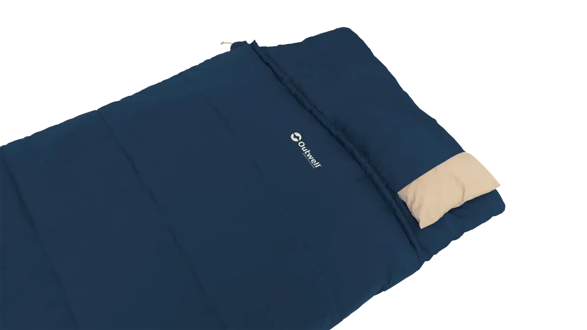 Outwell Svefnpoki Contour Lux Deep Blue "L" - Image 5