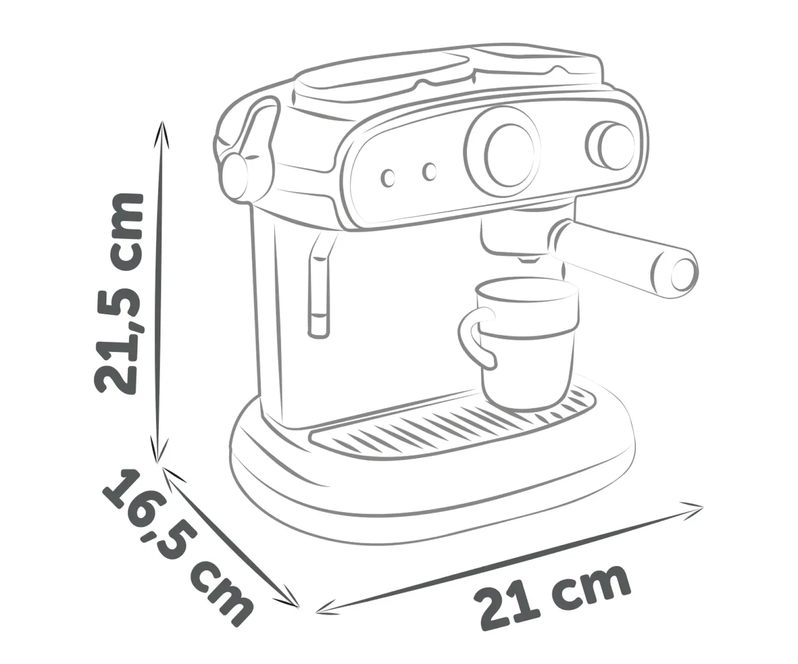 Smoby Espresso Kaffivél - Image 2