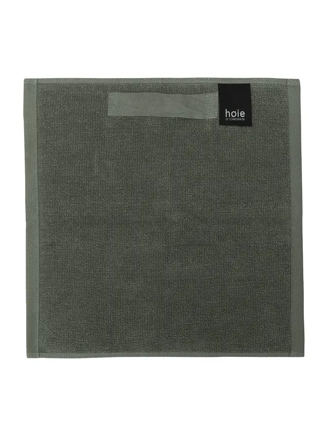 Hoie Everyday Þvottastykki Nordisk Grønn 30x30cm - Image 3