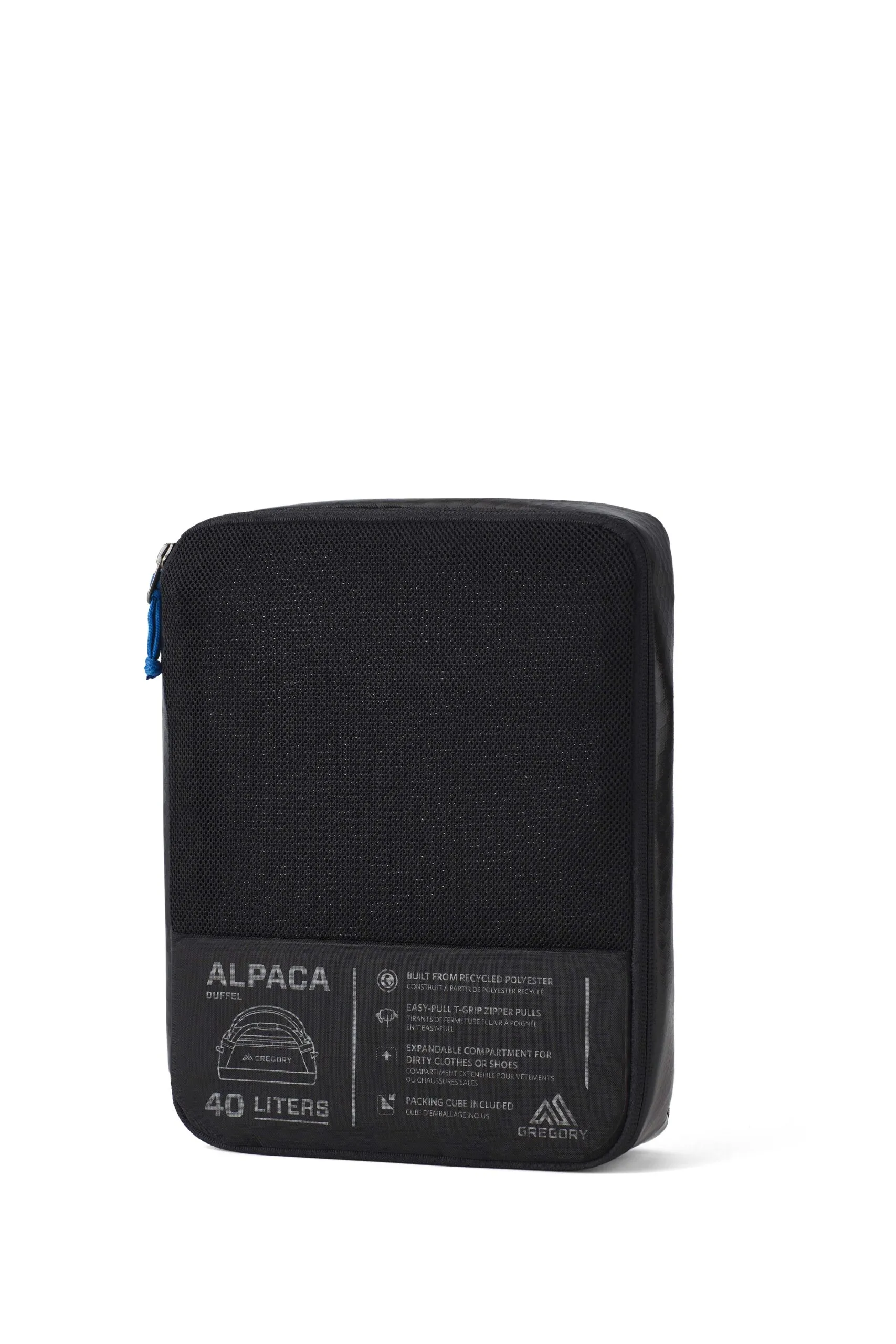 Gregory ALPACA Duffel Taska 40 lítra Obsidian Black - Image 5