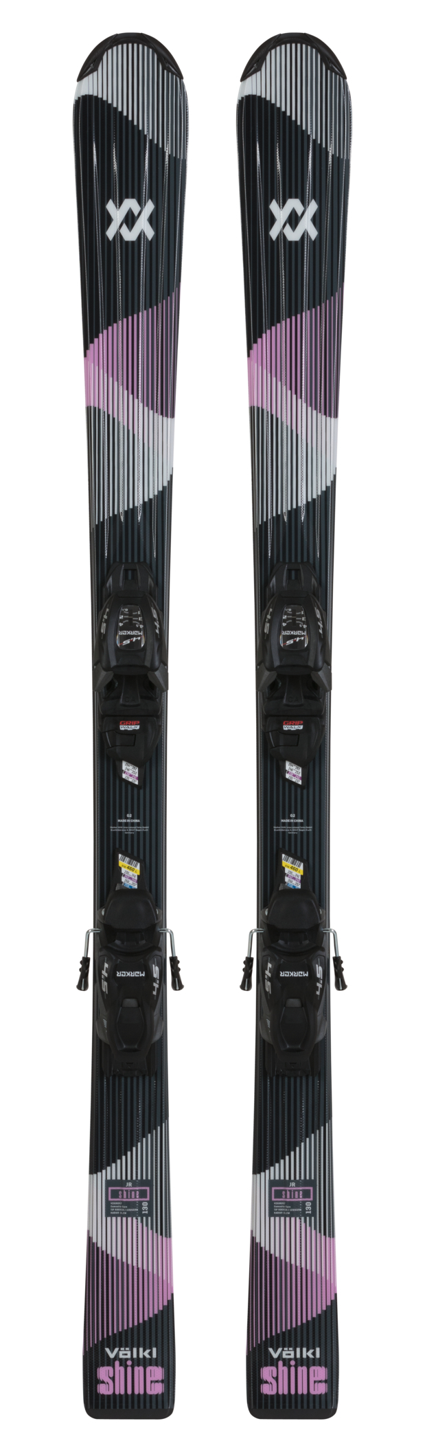 Völkl Shine JR barnasvigskíði með bindingum 70-90cm M/4,5